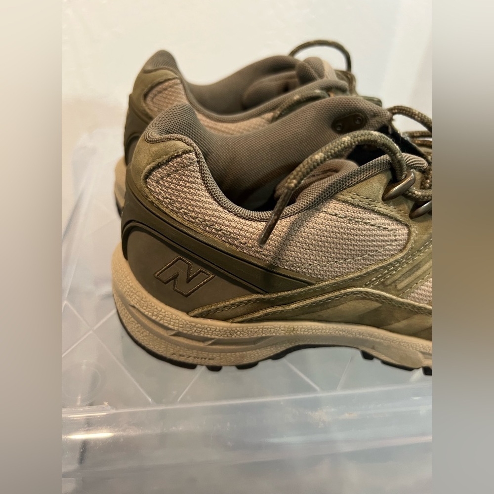 New Balance Green Athletic Shoes with Rugged Design hiking boots - Picture 8 of 13
